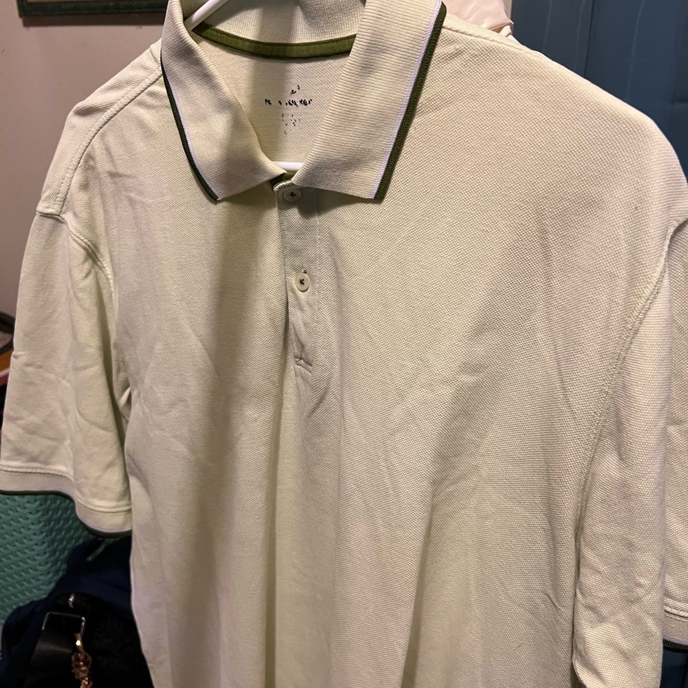 Men's Cream Polo Shirt